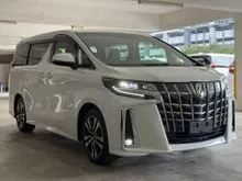 2021 Toyota Alphard 2.5 SC DIM BSM GRADE 4.5