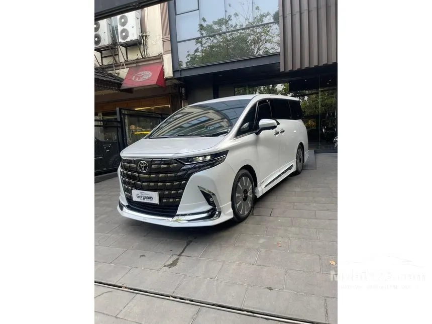 Jual Mobil Toyota Alphard 2024 HEV Modellista 2.5 di Banten Automatic MPV Putih Rp 2.050.000.000