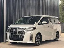 UNREG 2023 Toyota Alphard 2.5 SC, Pilot Seat, Sunroof, DIM, BSM, Reverse Camera, Keyless, Push Start, Memory Seat, Power Boot, MIL 17K ONLY