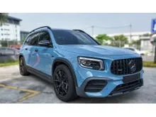 Mercedes-Benz AMG GLB35 2.0 4MATIC, Grey wrap to blue, Burmester sound system, Ori carbon steering, full ori fi exhaust, Intake amaspeed