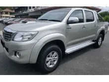 2014 TOYOTA HILUX DOUBLE CAB 2.5 A (G) VNT 4WD (AT) (PICK UP TRUCK) - (GOOD CONDITION) METALLIC - CHAMPAGNE MICA (1D4)154,000KMS