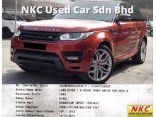 2013 Land Rover RANGE ROVER SPORT 3.0 (A) SDV6 AUTOBIOGRAPHY FULL DYNAMIC