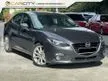 Used 2017 Mazda 3 2.0 SKYACTIV-G SEDAN 5 YEARS WARRANTY LEATHER SEAT PADDLE SHIFT - Cars for sale