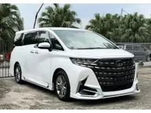 2025 Toyota Alphard 2.5 Z MPV/ TOMS BODYKIT/ JBL/ 5A/ 10 YEARS WARRANTY/ SIDESTEP