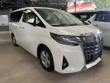 2021 Toyota Alphard 2.5 X Unregistered with MAX LOAN, CASH REBATE, 8 YEARS Warranty