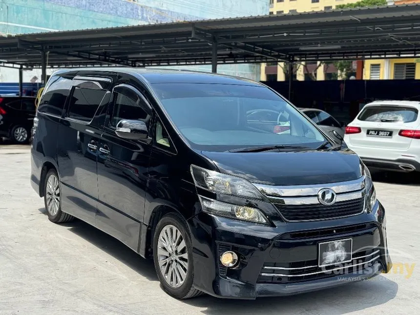 2014 Toyota Vellfire Z Golden Eyes MPV