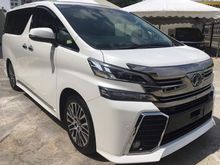 (PRICE NEGO)(LOCAL AP)(INCLUDE GST)(ZG)(GRADE AA) 2015 Toyota Vellfire 2.5 ZG FULL SPEC