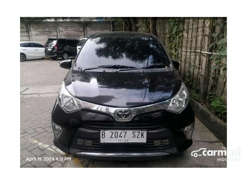 Jual Mobil Toyota Calya 2017 G 1.2 di DKI Jakarta Automatic MPV Hitam Rp 111.000.000