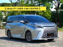 2024 Lexus LM 350h 2.5 7 Seater MPV Luxury Hybrid TDP 265jt Abu Abu Kondisi Istimewa Bergaransi Dan Dijamin Siap Pakai #kawanmobilbekas