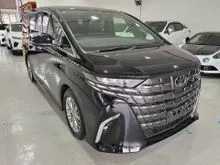 2025 Toyota Alphard Z 2.5 MPV #5AA #JBL #BLACK SEATS