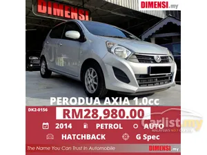 2014 Perodua AXIA 1.0 G Hatchback/0123482823(FIKRI)