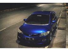 2006 Honda Civic fd electric blue