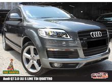 Audi Q7 3.0 (A) S LINE TDi QUATTRO MMI BOSE P/BOOT