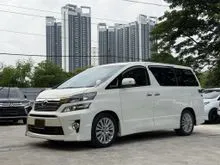 oyota Vellfire 2.4 Z Platinum Selection (A) 2014 3YEAR EXTENDED WARRANTY