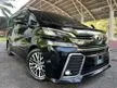 Used 2016 Toyota Vellfire 2.5 Z G Edition MPV(One Lady Owner)(2xPower Door 1x Power Boot)(360 Degree Camera)(All Tiptop Condition)(Welcome View To Confirm)