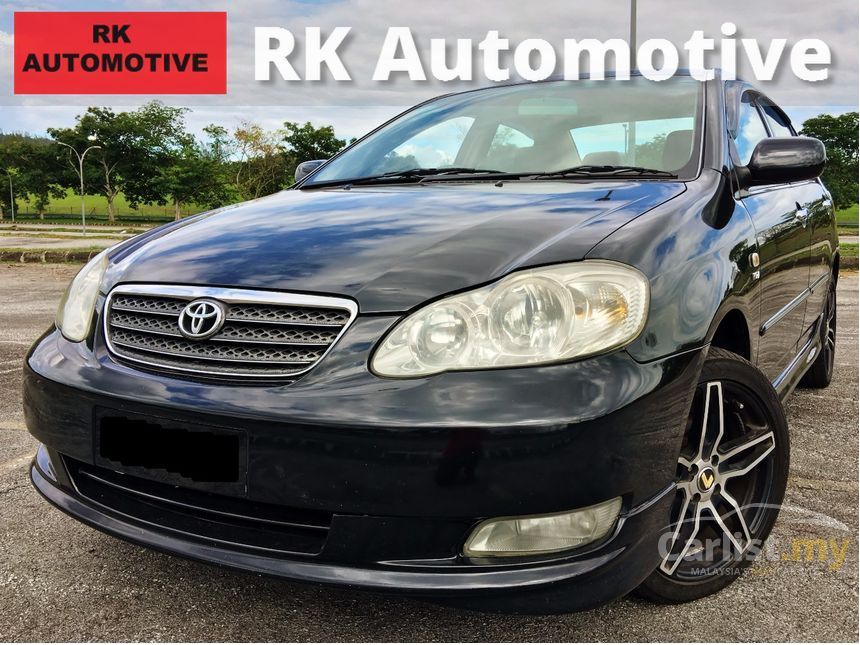 Toyota Corolla Altis 06 G 1 8 In Kuala Lumpur Automatic Sedan Black For Rm 27 800 Carlist My