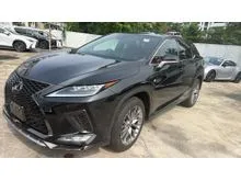2022 Lexus RX 300 2.0 F Sport SUV Unregistered (7,700 Km) 3LED Headlamp 360 Surrounding Camera Head Up Display Memory Seats