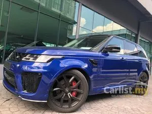 2019 Land Rover Range Rover Sport 5.0 SVR SUV RECON UK SPEC TIP TOP CONDITION ORIGINAL LOW MILEAGE PRICE CAN NEGO TILL LET GO SUNROOF MERIDIAN SOUND