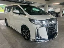 2021 Toyota Alphard 2.5 G S C Package 3LED DIM BSM MODELISTA BODYKIT PROMO