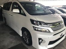 2013 Toyota Vellfire 2.4 Z Golden Eyes MPV