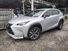 2015 Lexus NX200t F Sport 25K Mile Full Spec