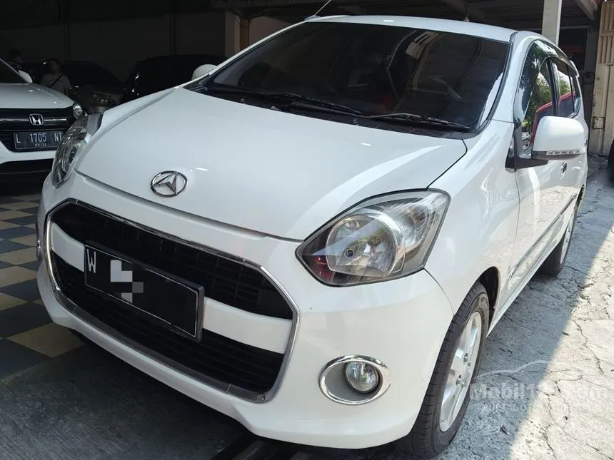 Jual Mobil Daihatsu Ayla 2015 X 1.0 di Jawa Timur Manual Hatchback Putih Rp 94.000.000