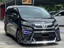 2010/2015 Toyota Vellfire 2.4 Z Fully Convert 2018 New Model - FULL SPEC - Warranty 3 years - available - Tip Top Condition