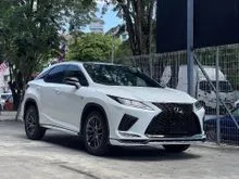 BLACK INTERIOR 2021 Lexus RX 300 2.0 F Sport PANORAMIC ROOF FULL SPEC