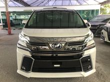 2016 Toyota Vellfire 2.5 Z G Edition MPV FULL SET ALPINE