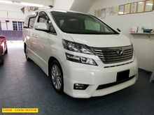 2009 Toyota Vellfire 2.4 MPV FREE 1 YEAR WARRANTY 7 SEATS 2 POWER DOORS DVD MONITOR
