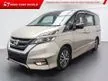 Used 2018 Nissan SERENA 2.0 PREMIUM (A) / NO HIDDEN FEES / DUAL TONE COLOR / 360 CAMERA / HYBRID WARRANTY ONE YEAR / PREMIUM LEATHER SEAT