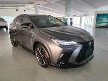 2022 LEXUS NX350 2.4 F-SPORT AWD (FULL SPEC) 4K KM GRADE 5A LIKE NEW - UNREG $ OFFER $ HURRY $