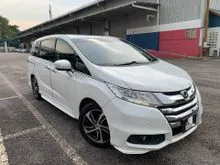 2014 Honda Odyssey 2.4 EXV-High Spec , DOHC 16-Valve 173HP , Sun Roof , Auto Parking , 360 View Camera , Blind Sport , Full Leather Seat , Low Mileage