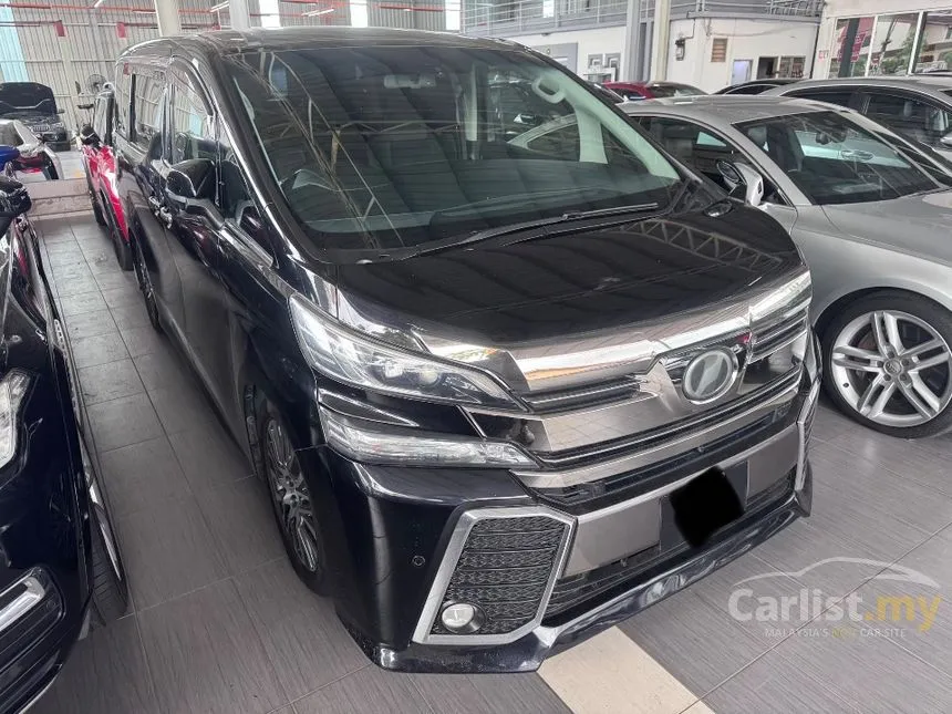 2016 Toyota Vellfire ZG MPV
