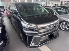 2016 Toyota Vellfire 2.5 ZG MPV
