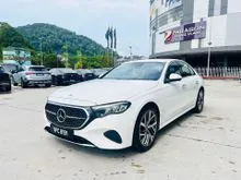 2024 Mercedes-Benz E200 2.0 Avantgarde Sedan