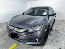 2016 Honda Civic 1.5 TC Turbo Sedan (AUTO) 1 OWNER/SPORT RIM/PUSH START/PADDLE SHIFT/LEATHER SEAT/POWER SEAT/HIGH SPEC