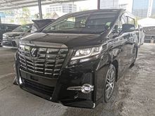 2016 Toyota Alphard 2.5 G S C Package MPV With 3 Years Warranty , Unregistered