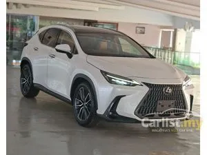 2023 Lexus NX 250 2.5 VERSION-L NX250 AWD, GRADE 4.5B, ORI 22K KM, BROWN LEATHER, 360 CAMERA, HUD, BSM, DIM, PANORAMIC ROOF, 4 LED HEADLAMP