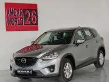 ORI14/15 Mazda CX-5 2.0 SKYACTIV-G HIGH 1 OWNER/1YR WARRANTY/E-LEATHERSEAT/KEYLESS