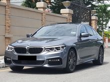 2018 BMW 530i (A) G30 ORI M SPORT TURBO CKD 0%GST