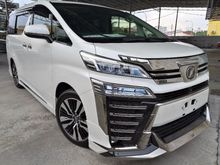2019 Toyota Vellfire 3.5 Z G Edition FULL SPEC