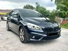 [ LOANKEDAI ] 2015 BMW 220i 2.0 Gran Tourer MPV F46 7Seater Powerboot AutoParking (ParkAssist) NAV ReverseCam FULLSPEC CBU ImportBARU LikeNEW Reg.2016