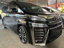 2019 Toyota Vellfire 2.5 Z G Edition MPV FIVE YEARS WARRANTY