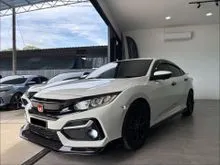 2018 Honda Civic 1.8 S Sedan # Full Type R Body Kit # Day Running Light # Electronic Parking Brake # Passive Cruise Control # One Careful Owner