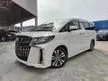 Recon CHEAPEST 2020 Toyota Alphard 2.5 SC SUNROOF ALPINE PLAYER BSM DIM UNREG