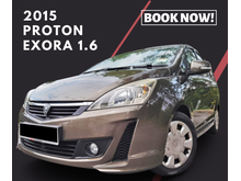 2015 Proton Exora 1.6 Turbo MPV FACELIFT / SENANG LOAN LULUS