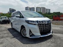 2020 Toyota Alphard 3.5 GF NEW FACELIFT FULL SPEC GRADE 5/A UNREG