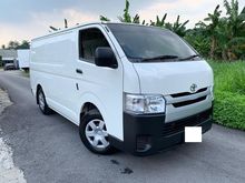 2018 Toyota HIACE 2.5 DIESEL TURBO (M) PANEL VAN
