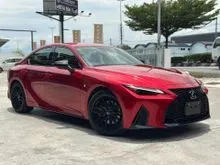 BEST DEAL UNREG 2023 LEXUS IS300 F-SPORT EMINENT RED